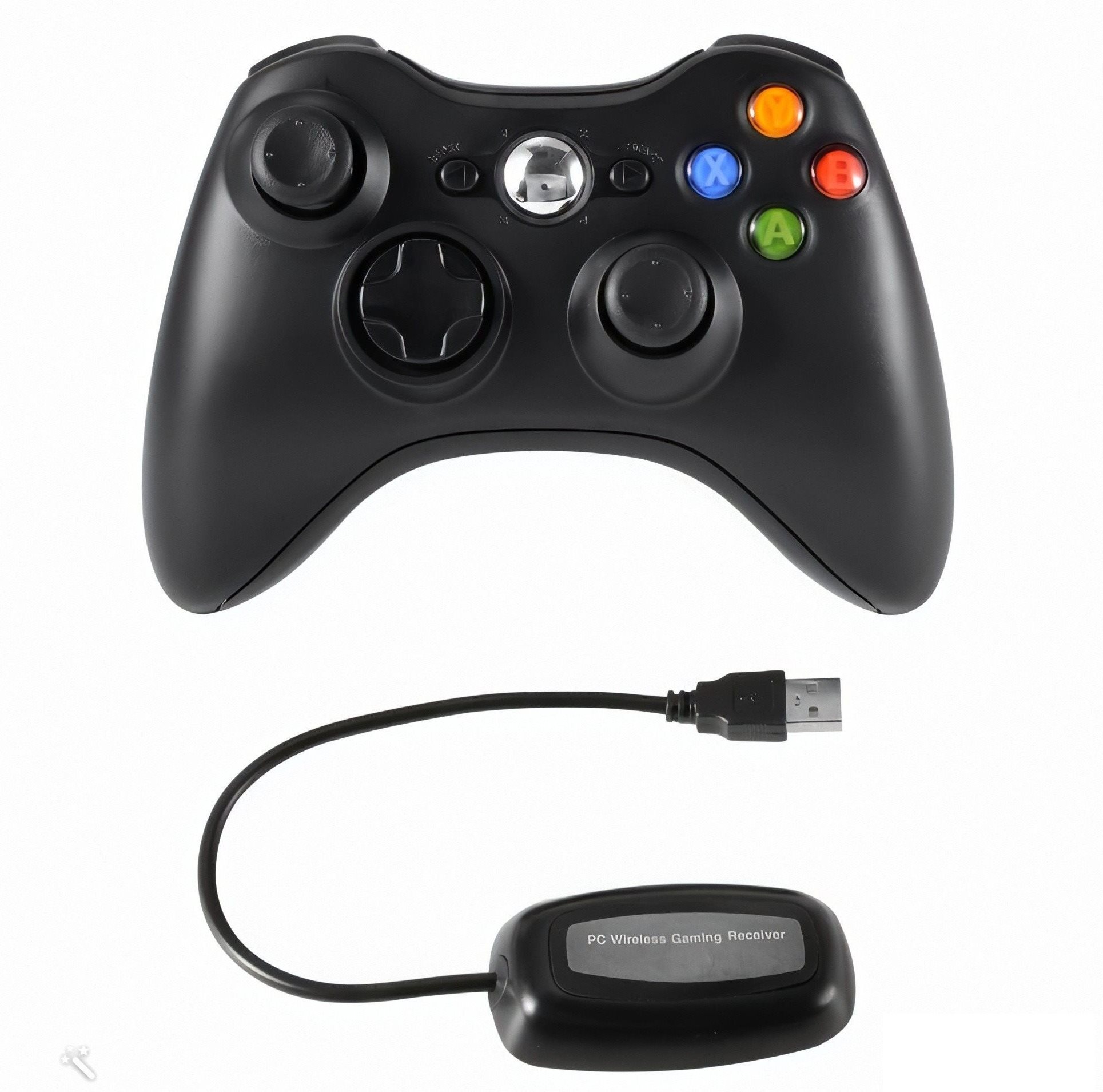 Froggiex Wireless Xbox 360 Controller, čierny