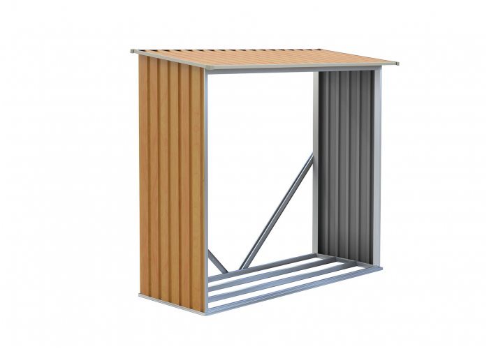 G21 Dreváreň WOH 181, hnedá 160 × 242 × 75 cm