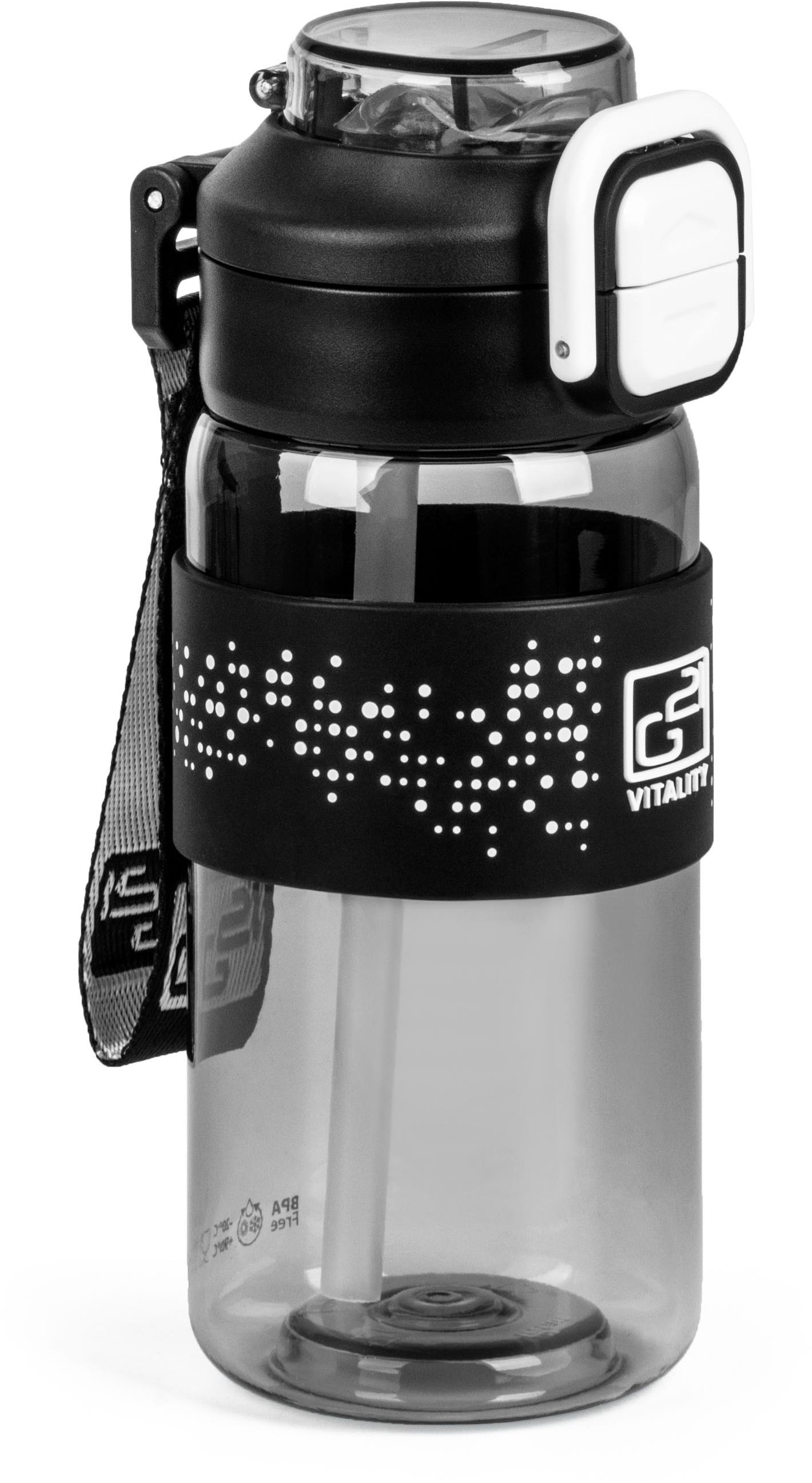 G21 Fľaša na vodu 600 ml sivá