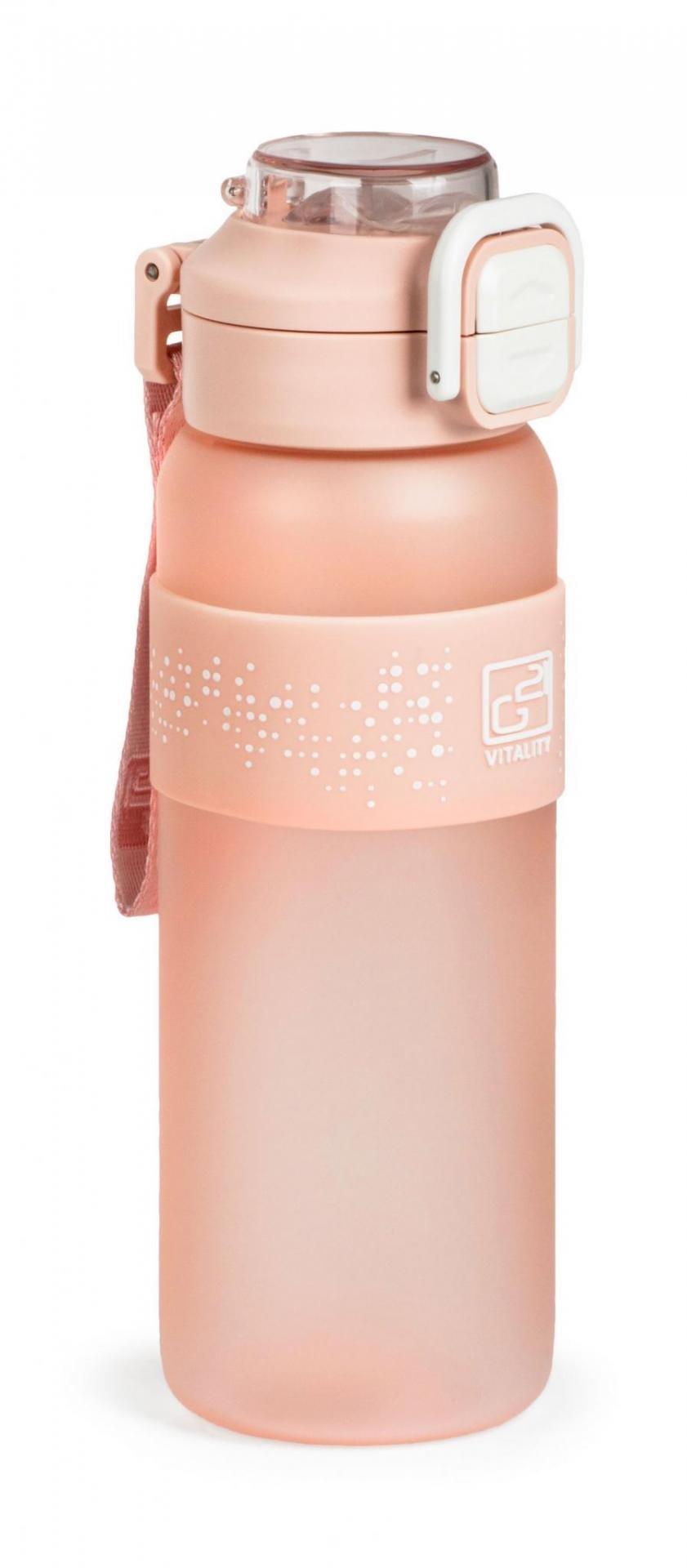 G21 Fľaša na vodu 1000 ml ružová zamrznutá