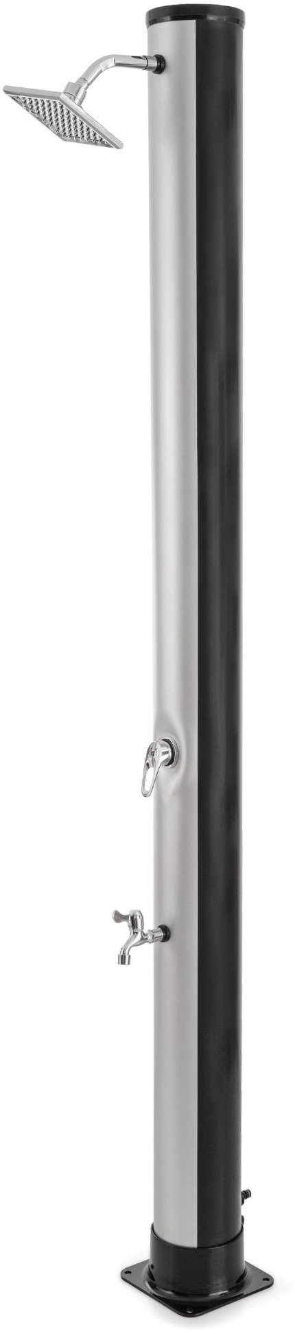 G21 Solárna sprcha Helen 40 l, čierno-strieborná