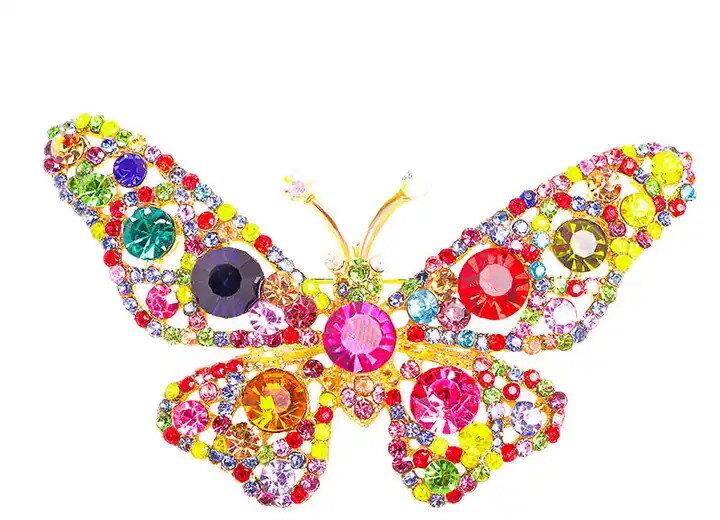 GAIRA Brošňa motýľ 3092-33