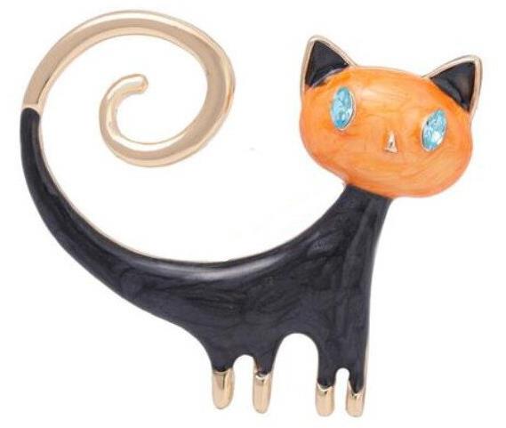 Gaira Brož Kočička 340059 černo-oranžová