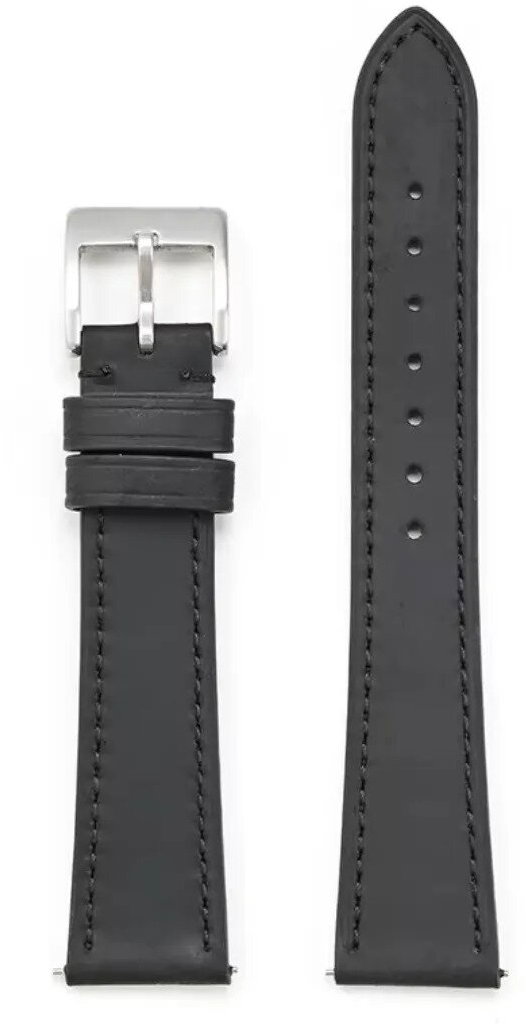 GAIRA Remienok na hodinky 3413 čierny 20 mm