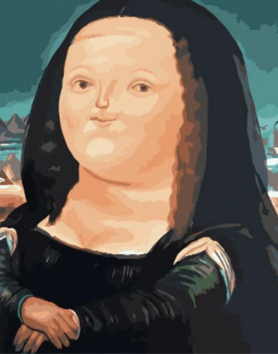 Gaira Fernando Botero – Mona Líza M991756
