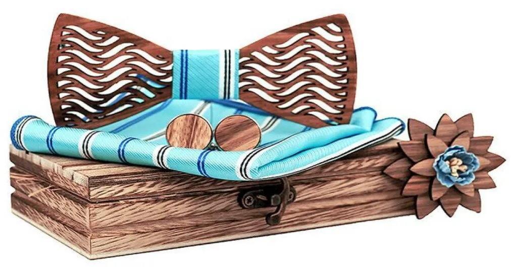 Gaira Manžetové knoflíčky, brož a motýlek 709203-28