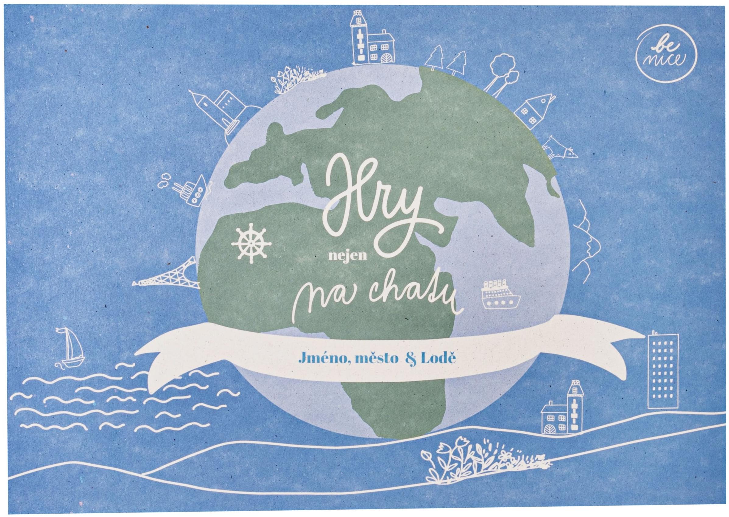 A.R. Garamond Be Nice EKO Hry nielen na chatu – Meno, mesto a lode