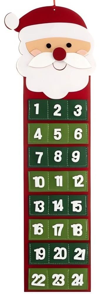 Ruhhy 22252 Adventný kalendár s vreckami