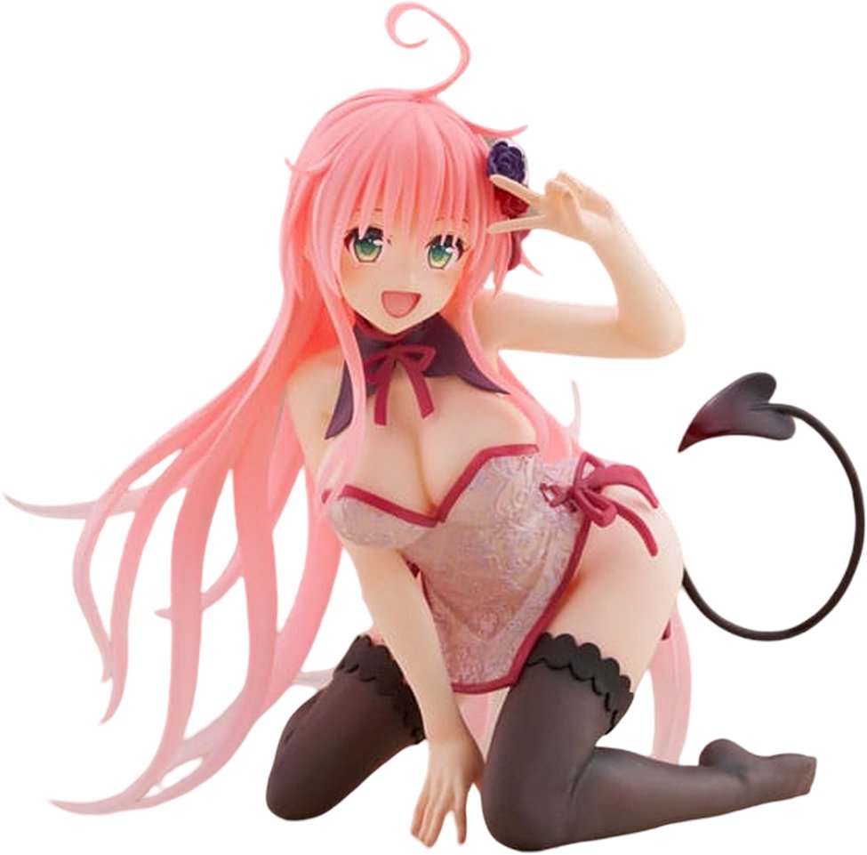 Taito To Love-Ru Darkness Desktop Cute figúrka Lala Chineese Dress 13 cm