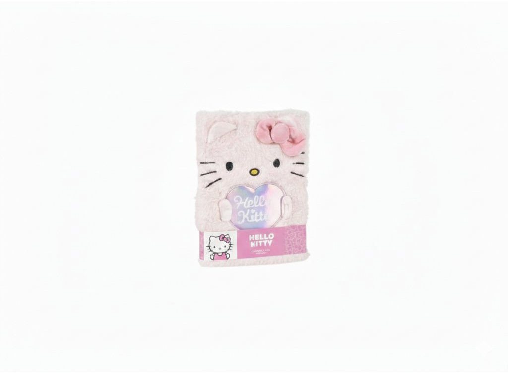 Hello Kitty - Plyšový zápisník