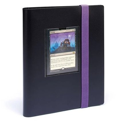 Leuchtturm Album na karty Slim Small, čierny