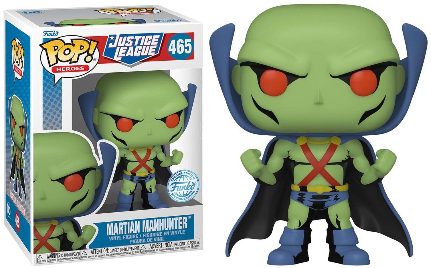 Funko POP! Justice League Martian Manhunter 465