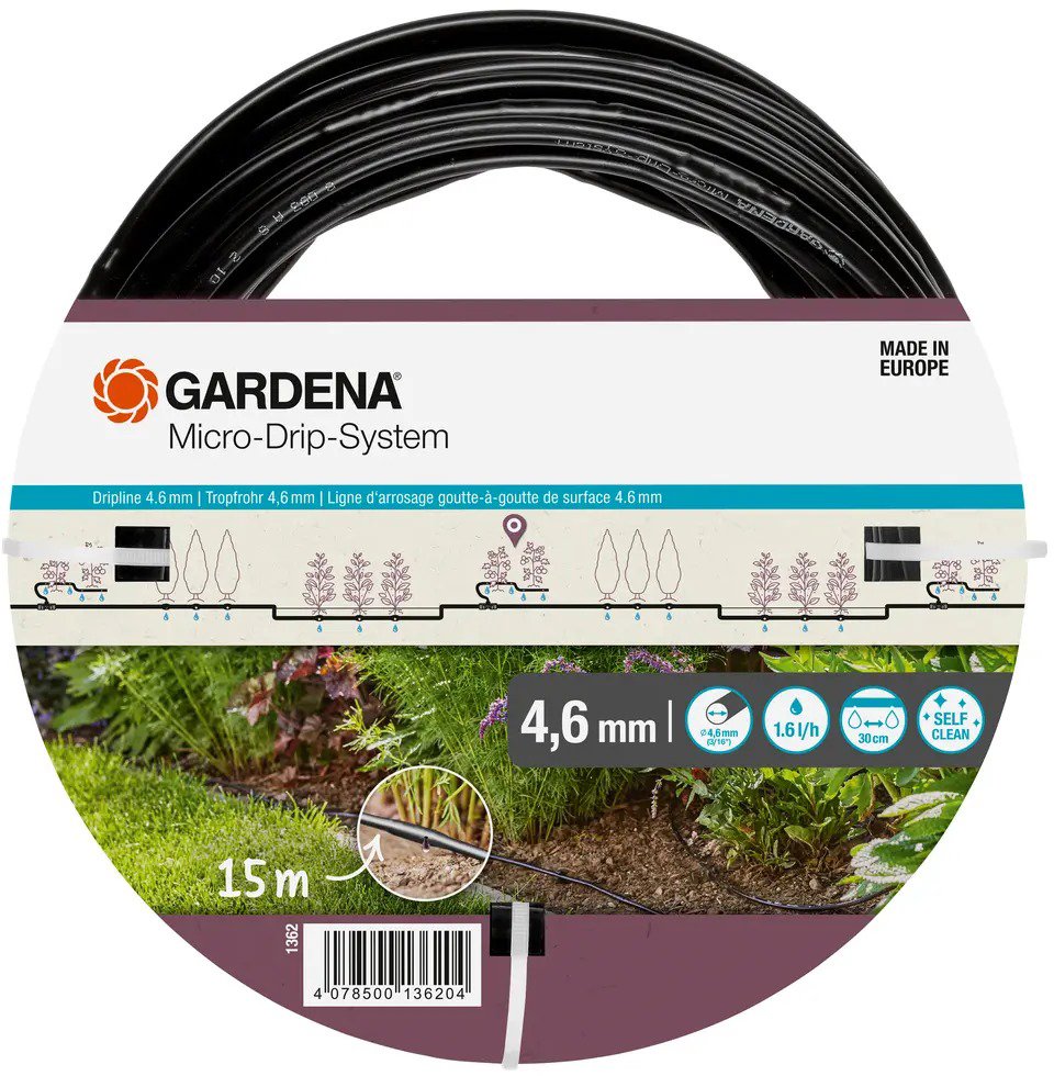 GARDENA MDS Kvapacia hadica 4,6 mm, 15 M