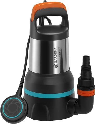 GARDENA Čerpadlo odvodňovacie na čistú/znečistenú vodu 15000 2 v 1