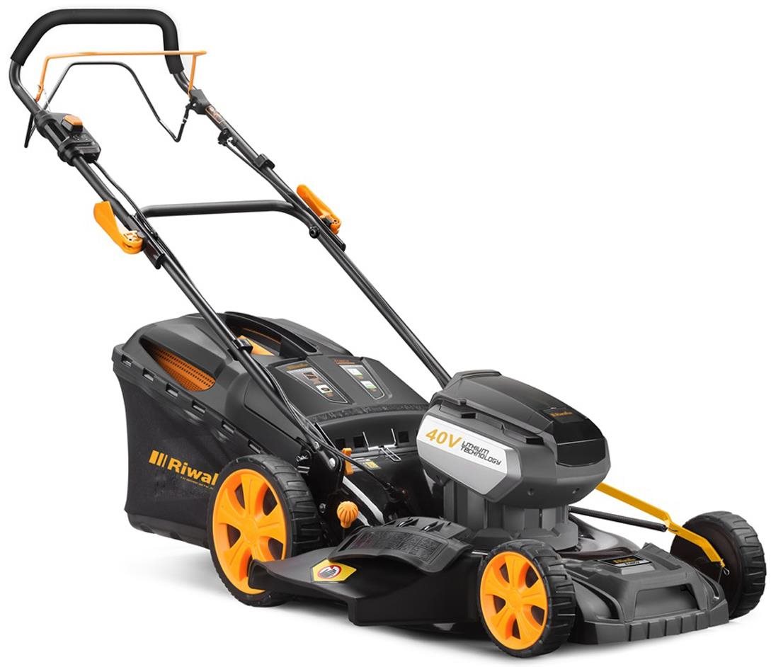 RIWALL PRO Rotačná kosačka AKU s pojazdom 40 V RALM 4640SPi 4 v 1 (bez AKU)
