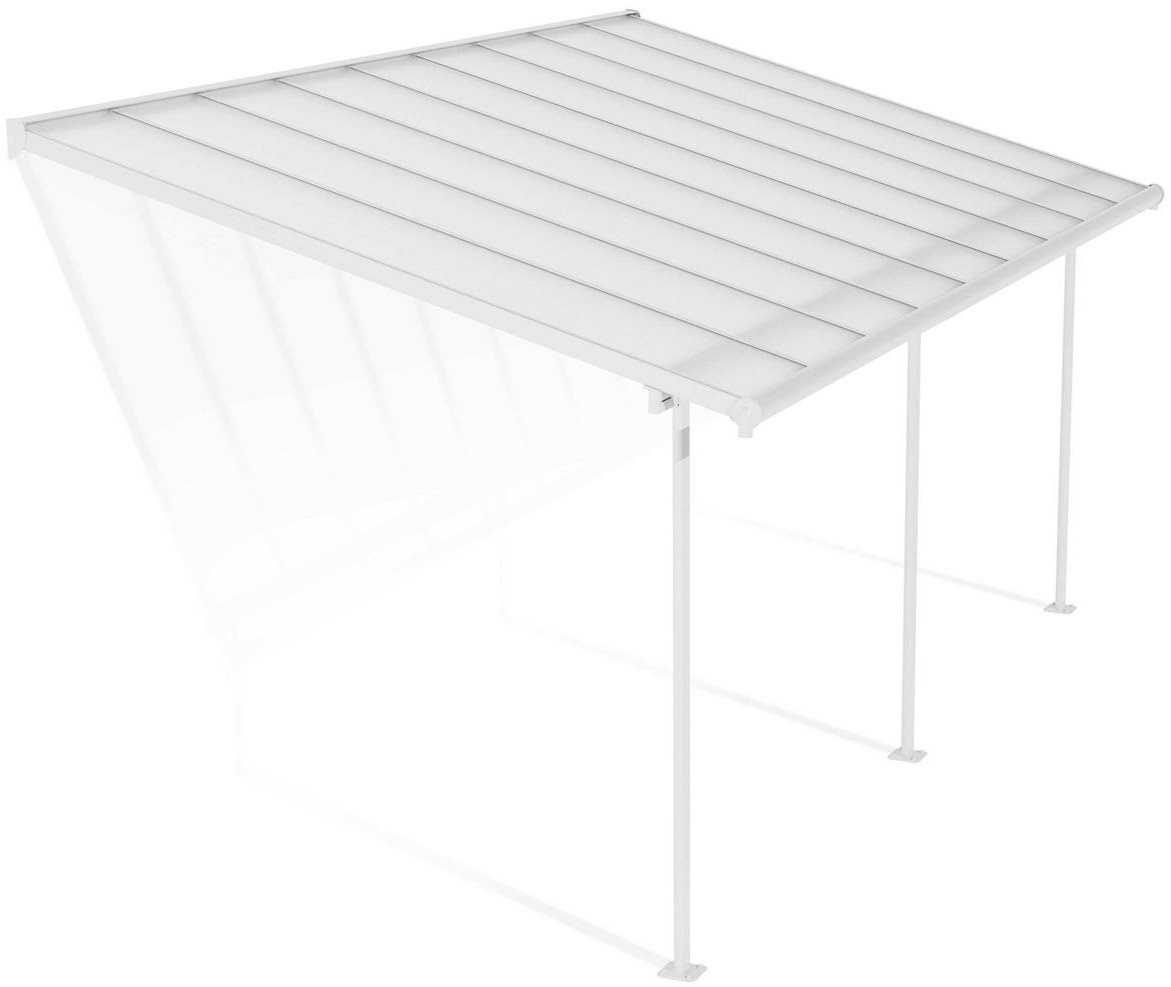 PALRAM Pergola záhradná SIERRA 5400, biela 3 × 5,46 m