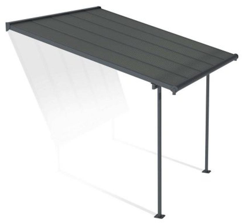 PALRAM Pergola záhradná CAPRI 3000, antracit 3 × 3 m