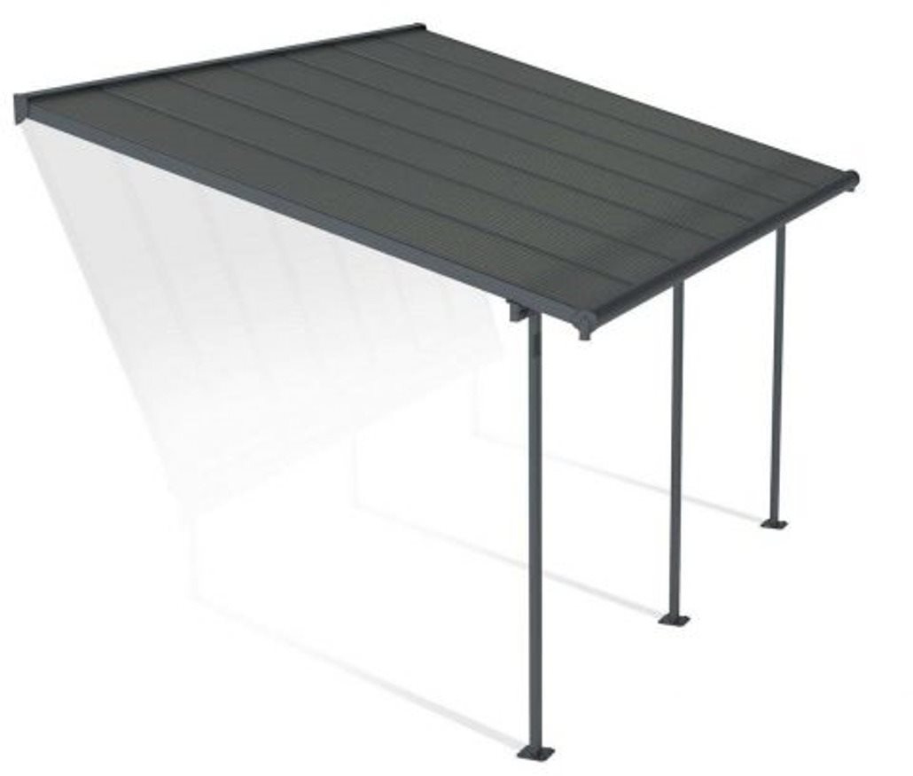 PALRAM Pergola záhradná CAPRI 4200, antracit 3 × 4,25 m
