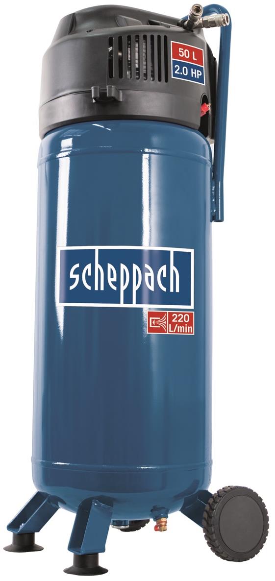 SCHEPPACH Kompresor so vzdušníkom 50 l, bezolejový vertikálny HC 51 V