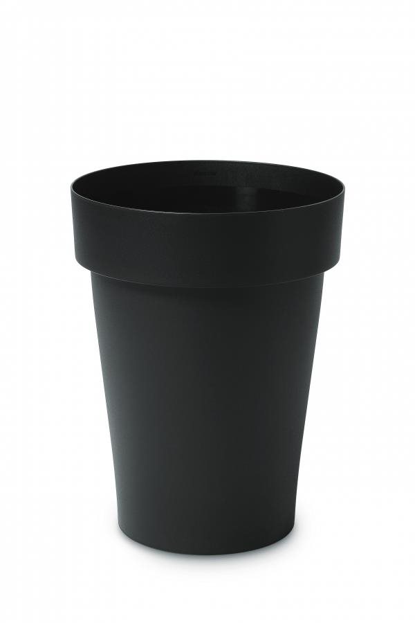 GARDINO kvetináč MELROSE O 40 cm, 65 cm vysoký, antracit