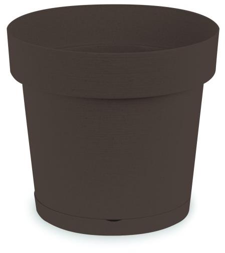 GARDINO Kvetináč MELROSE GLAMOUR, priemer 35 cm, výška 31 cm, mokka