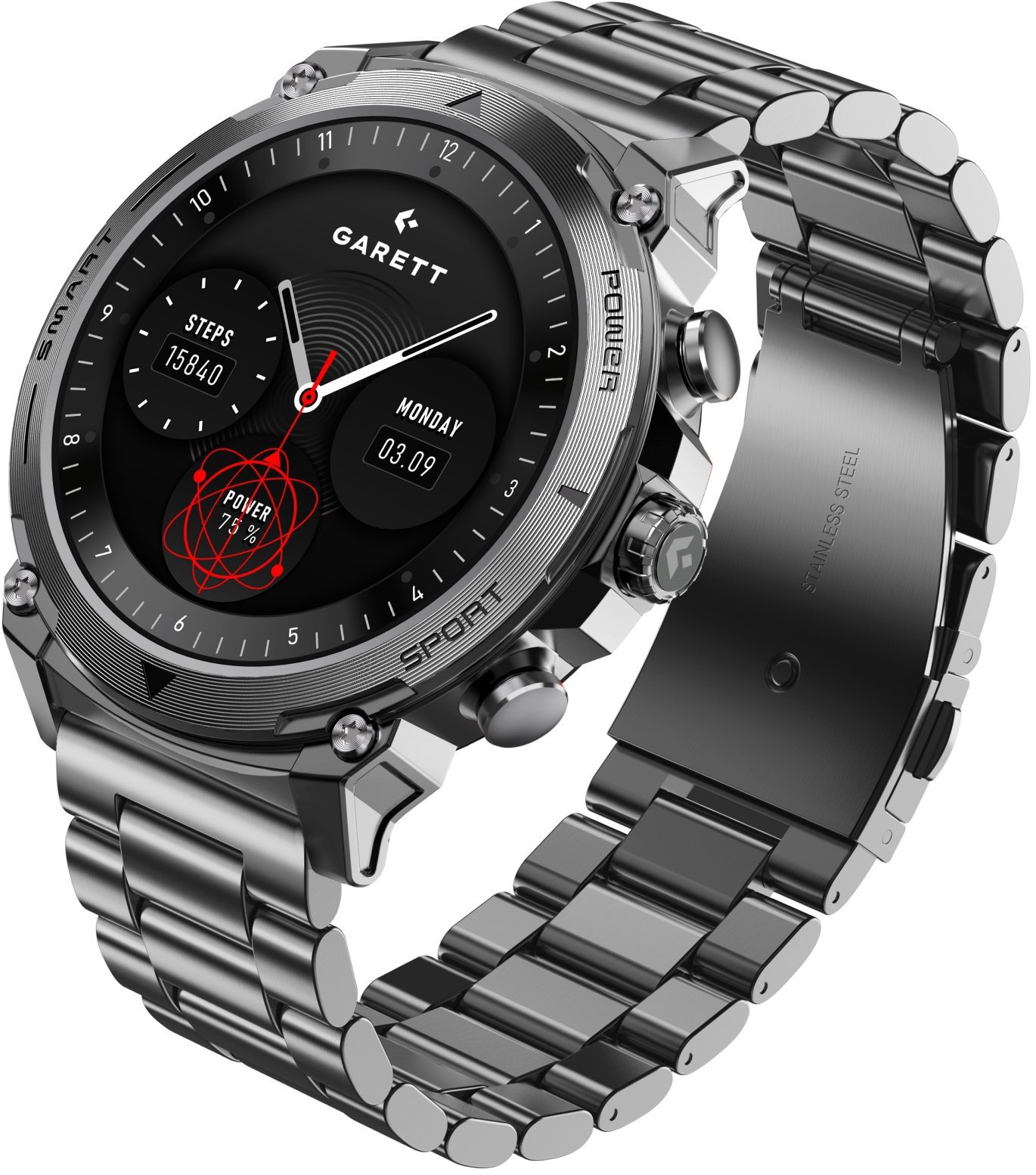 Garett Atom Silver Steel