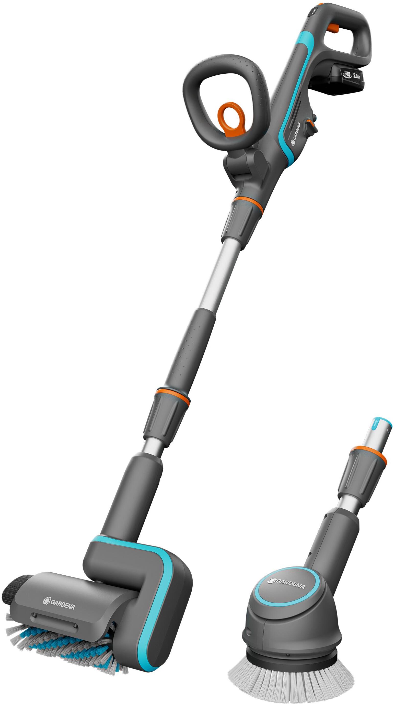 GARDENA Akumulátorový multi čistič AquaBrush Universal 04/18V P4A – súprava