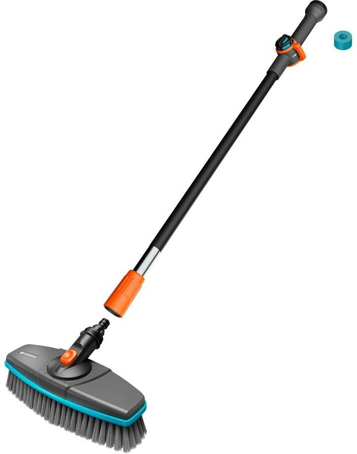 GARDENA CleanSystem – Kefa mäkká + násada
