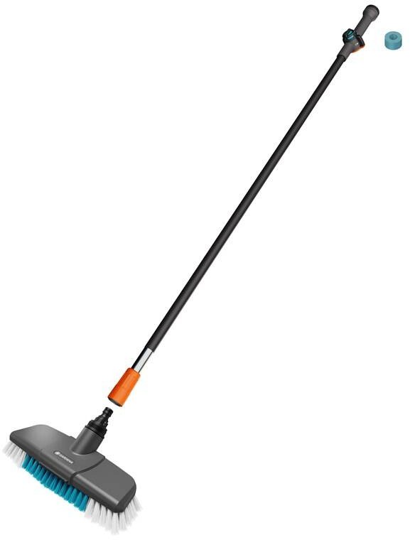 GARDENA CleanSystem – Kefa tvrdá + násada