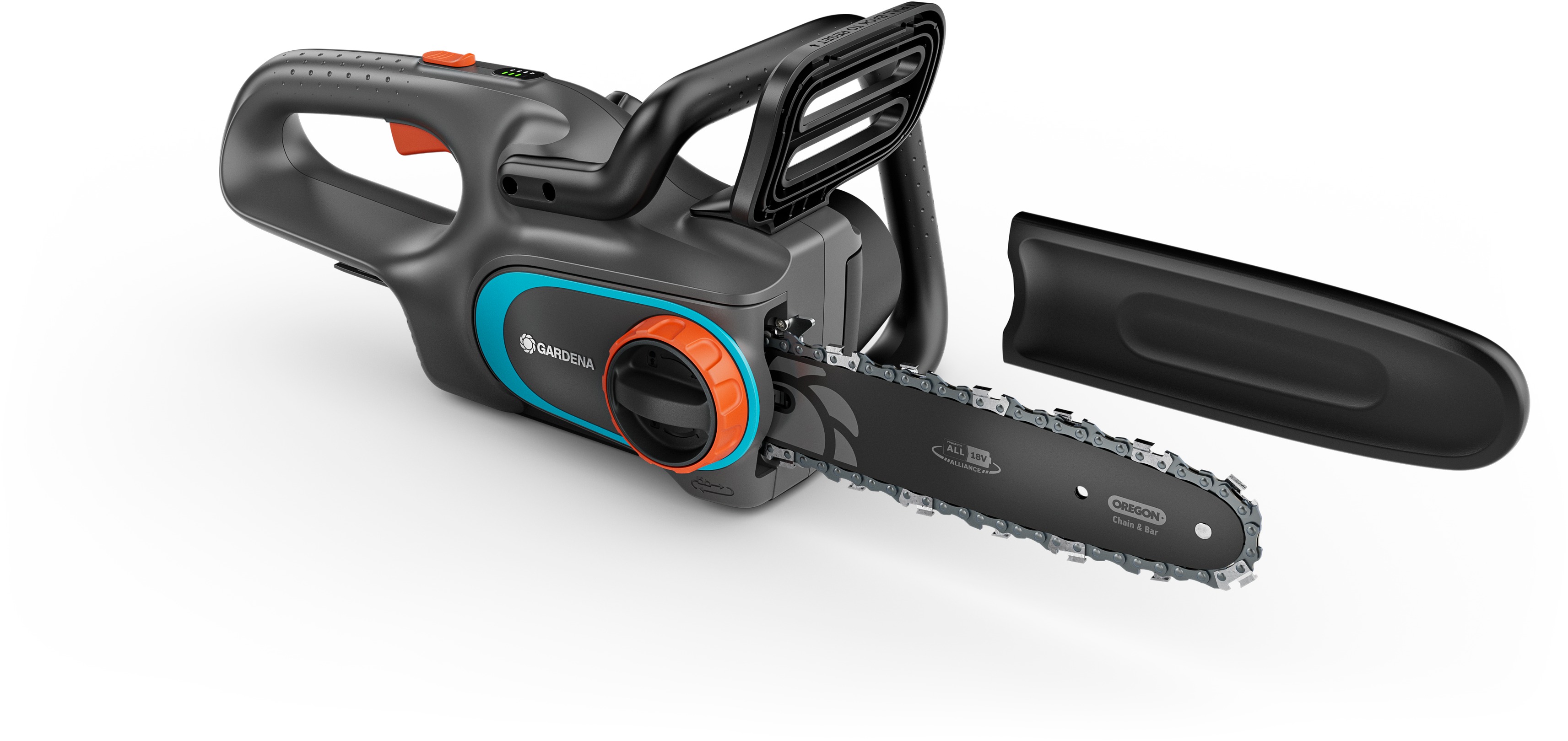 GARDENA Akumulátorová reťazová píla PowerSaw 250/18V P4A – bez akumulátora