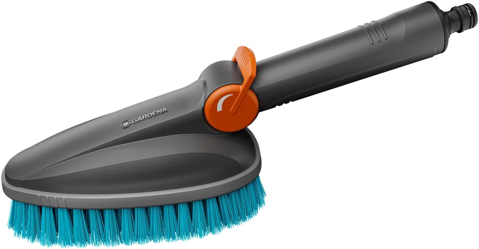 GARDENA CleanSystem kefa ručná M tvrdá na kolieska