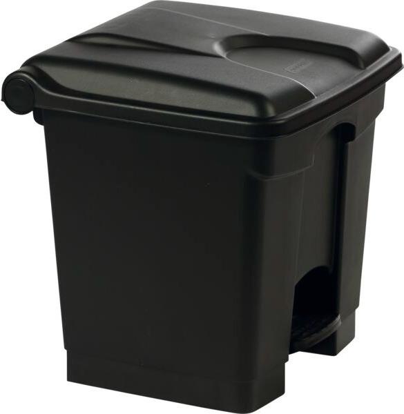 Gastro Plastový pedálový kôš 30 l, čierny