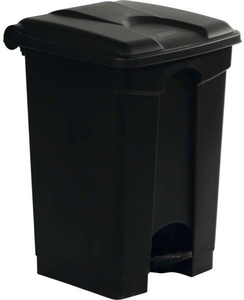 Gastro Plastový pedálový kôš 45 l, čierny
