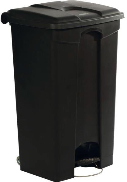Gastro Plastový pedálový kôš 90 l, čierny