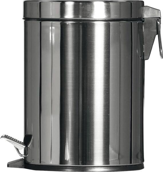 Gastro Antikoro pedálový odpadkový kôš 5 l, strieborný