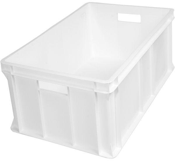 Gastro Prepravka plast 60 l, 60 × 40 × 32 cm, biela