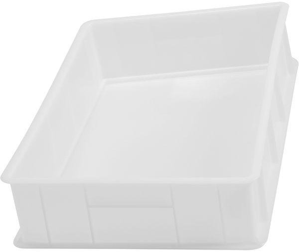 Gastro Prepravka plast 25 l, 60 × 40 × 13 cm, biela