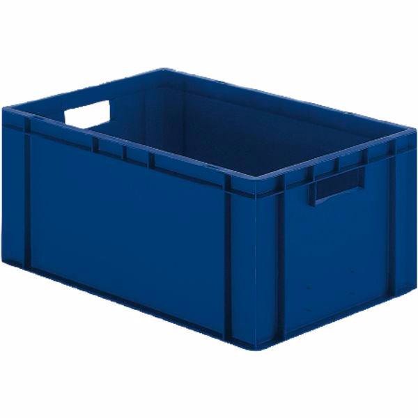 Gastro Prepravka plast 60 × 40 × 32 cm, modrá