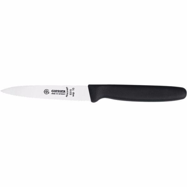 Geisser messer Nôž na zeleninu 10 cm čierny