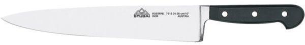 Stubai Nôž kuchynský široký 26 cm čierny