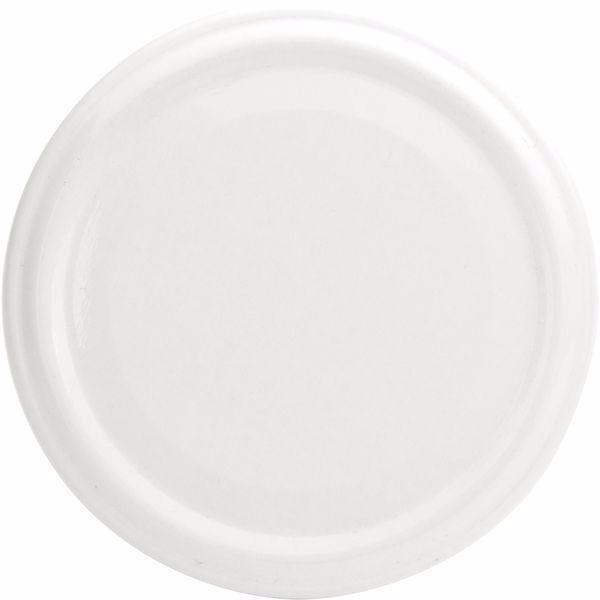Gastro Skrutkovacie viečka súprava10 ks, biele 82 mm