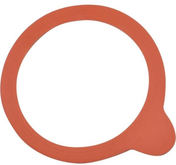 Weck Tesniace gumičky 10 ks 67 mm/54 mm, červené