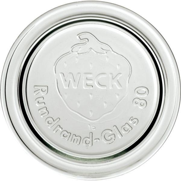 Weck Viečko na poháre 80 mm, 30 ks