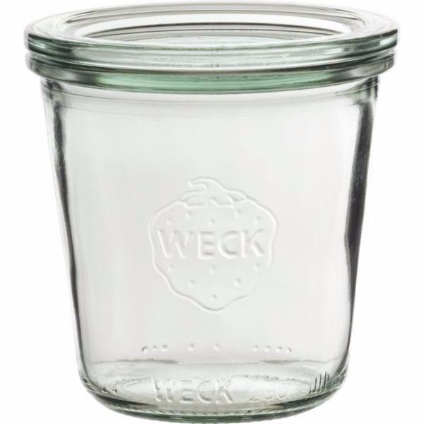Weck Zaváracie poháre sada 4 ks 290 ml, viečko