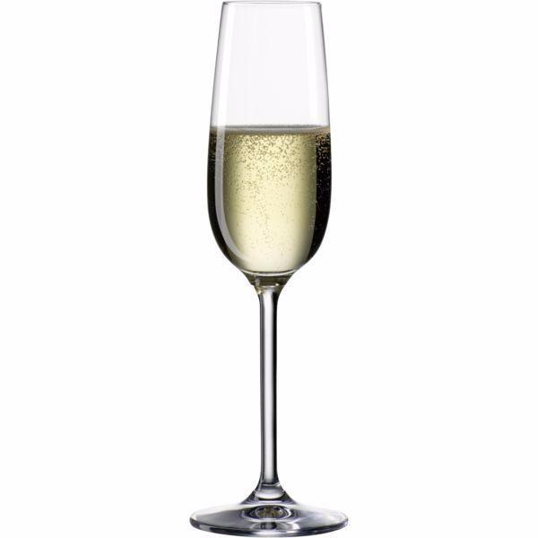 Bohemia Cristal Pohár na sekt šampanské Clara 190 ml