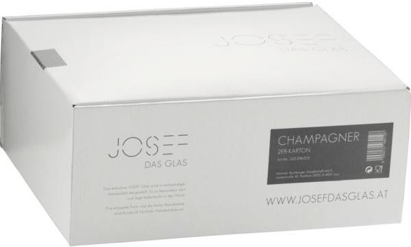 JOSEF Das Glas Súprava 2 pohárov na sekt 270 ml