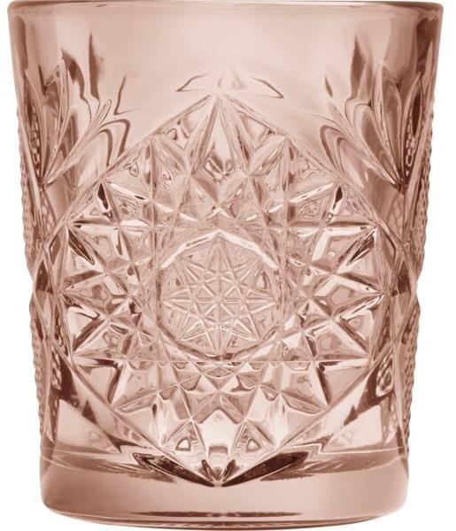 Libbey Poháre na whisky Hobstar 350 ml, ružová