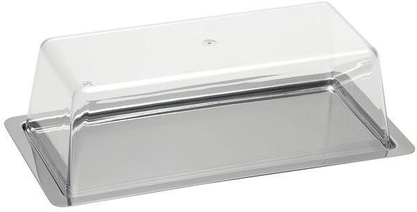 APS Servírovacia tácka s poklopom na kráľovský chlebíček 34 × 16,5 cm