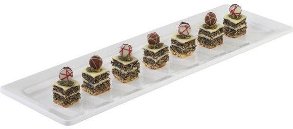 APS Tácka GN 2/4 melamín 530 × 162 biela