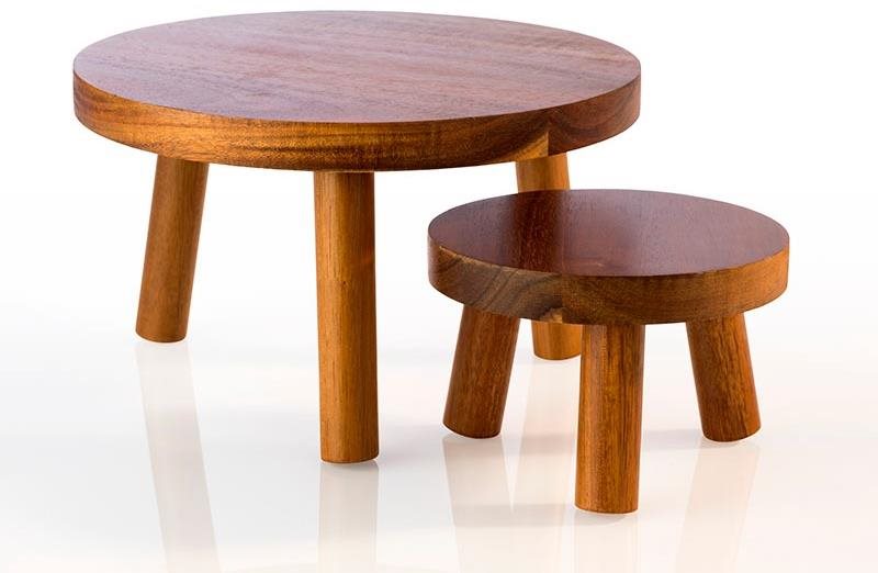 APS Bufetový stojan drevený Element 15 cm